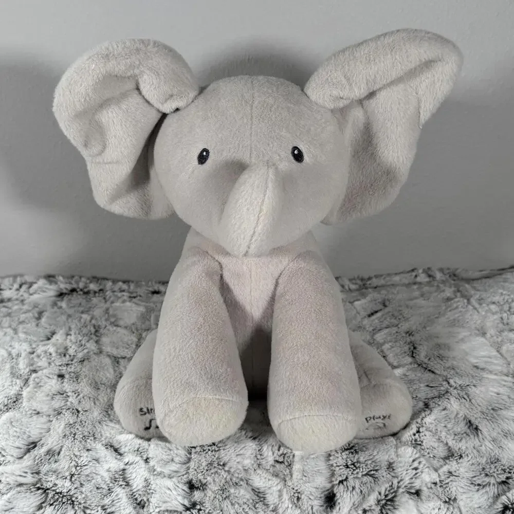 GUND Baby Flappy the Elephant Musical Plush Peek-a-Boo Game Singing Mode‎ 11